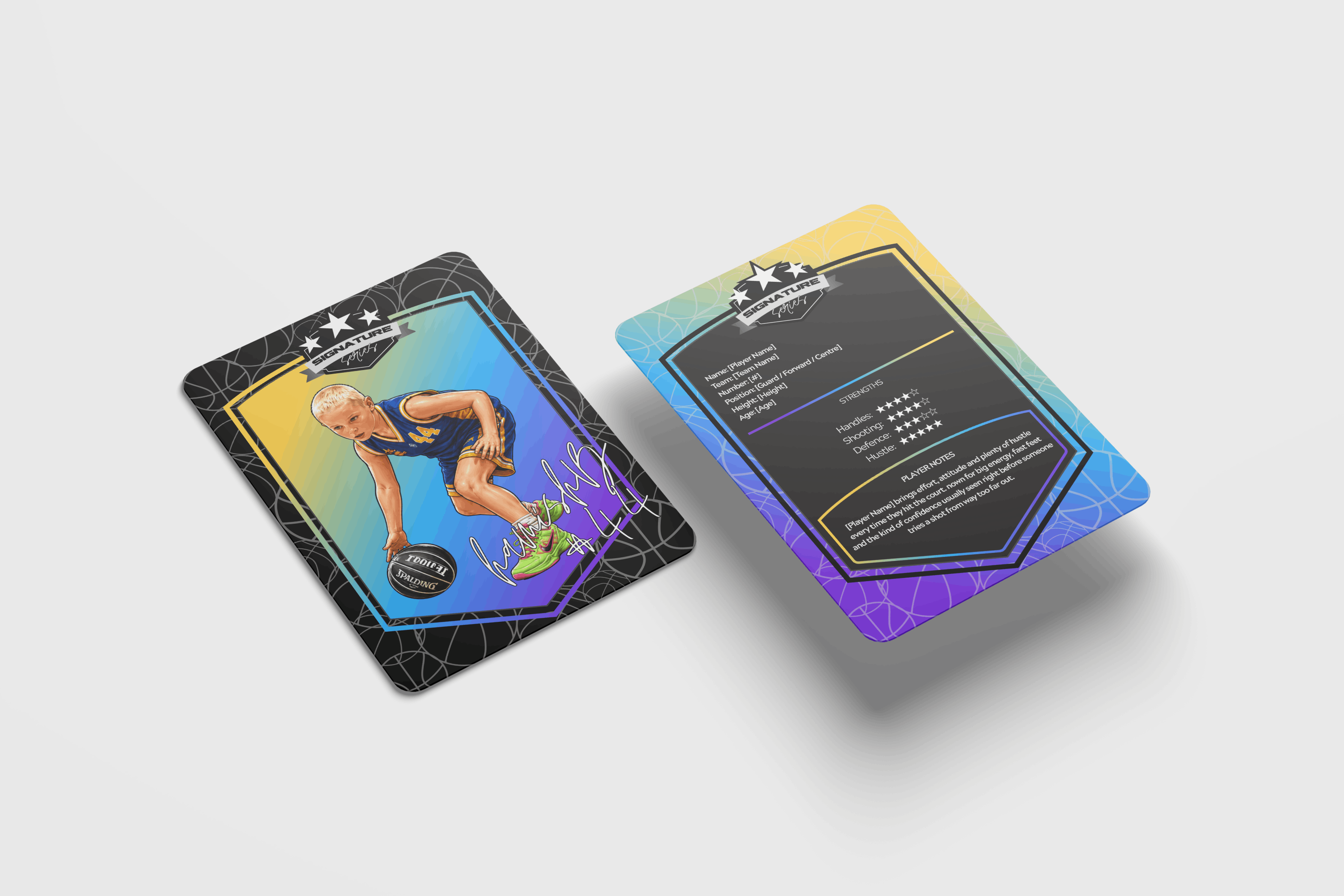 The Signature Series Basketball Card